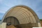 38'Wx100'Lx19'H wall mount quonset building